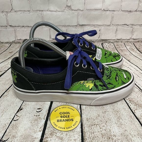 Vans Marvel Hulk Shoes. Men 5.5 / Women 7 - Picture 1 of 8